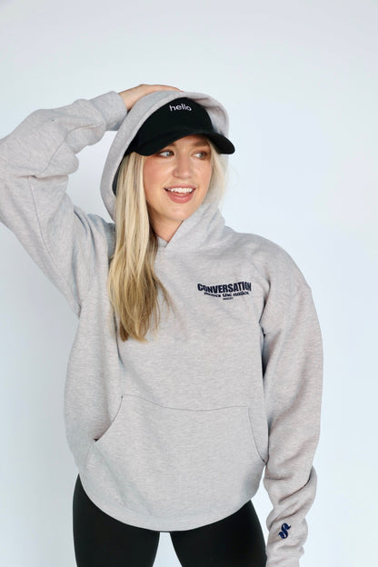 Conversation Moves the Nation Hoodie